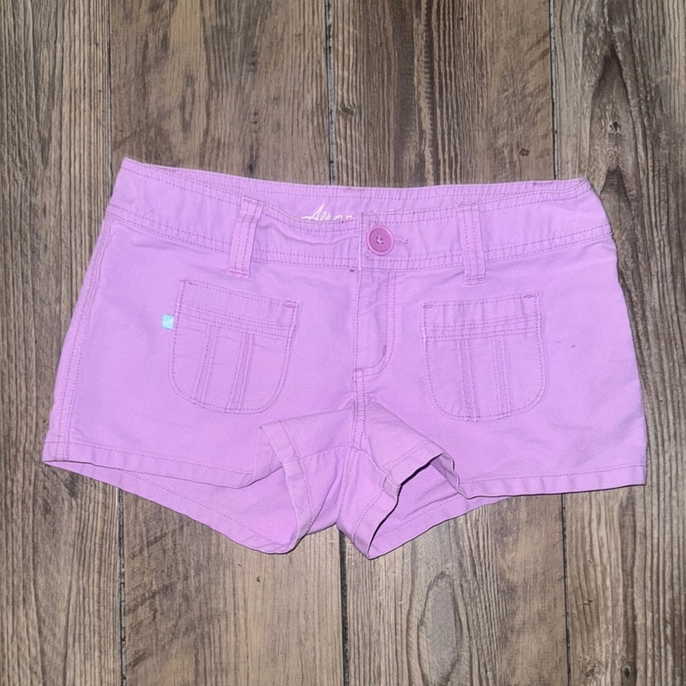 Aeropostale purple‎ shorts 7/8